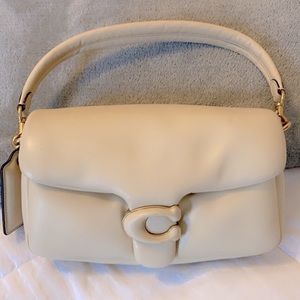 ///// Coach Ivory Pillow Tabby Shoulder Bag ///// Must Have!  Fantastic …